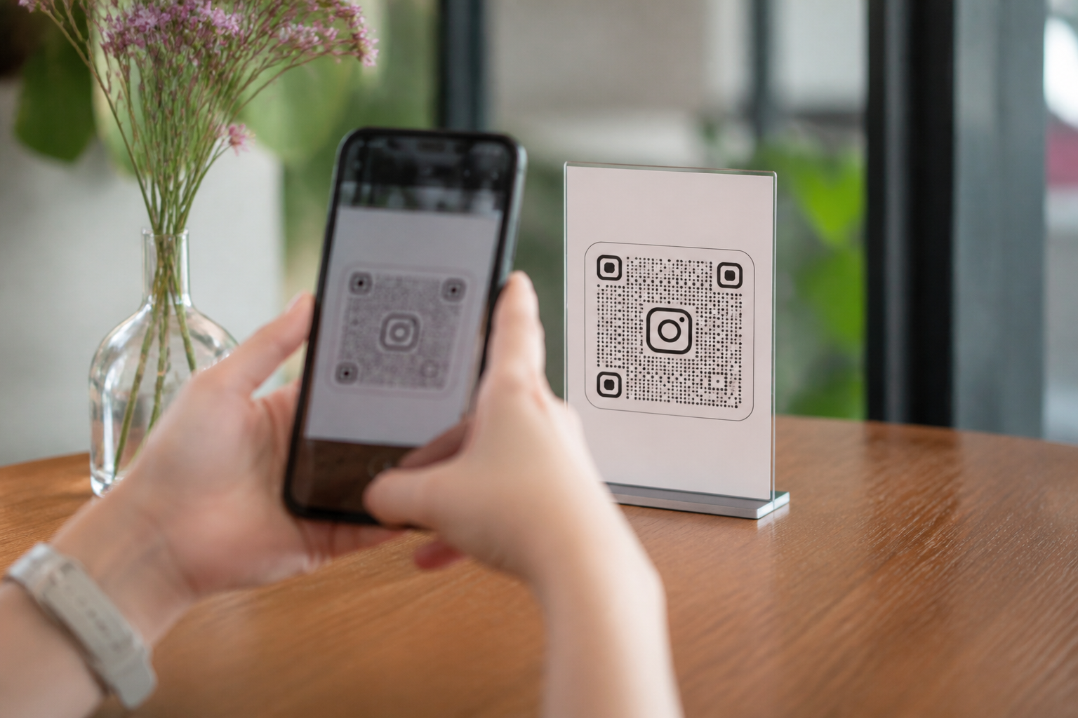 як зробити qr код інстаграм