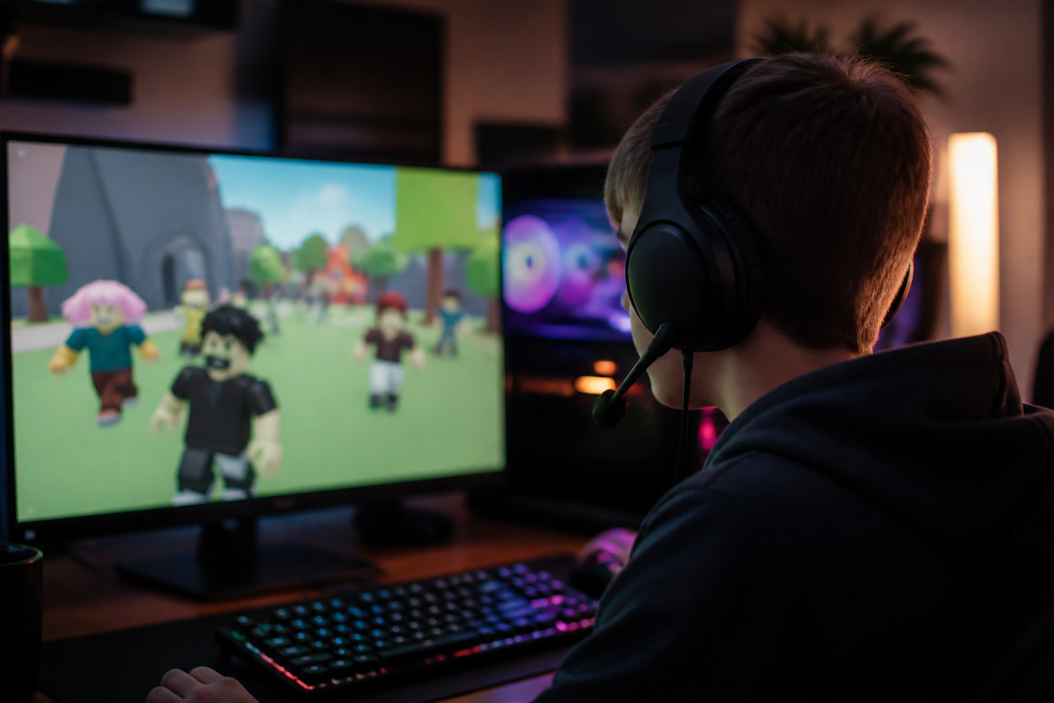 як зробити voice chat в роблоксі